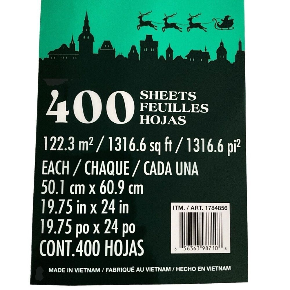 Kirkland Signature Shipping Tissue Paper 400 Sheets